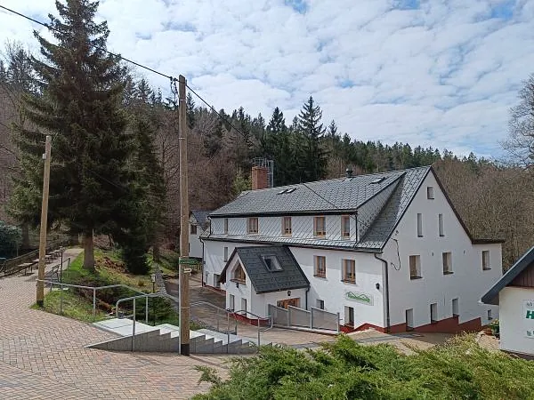 Gebäude vom christlichen Freizeitzentrum im ERzgebirge
