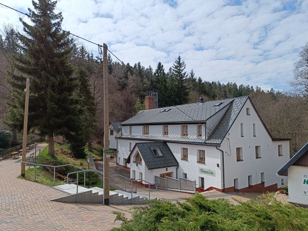Gebäude vom christlichen Freizeitzentrum im ERzgebirge